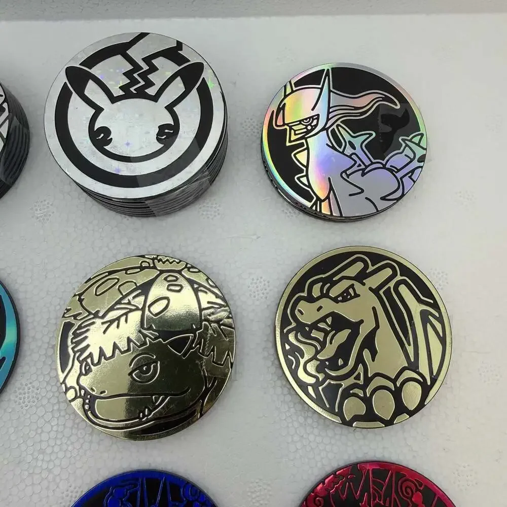 Pokémon TCG Collectible Coins (Shillings) JUMBO - Whole lot or singles!